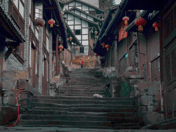 同色彩相撞